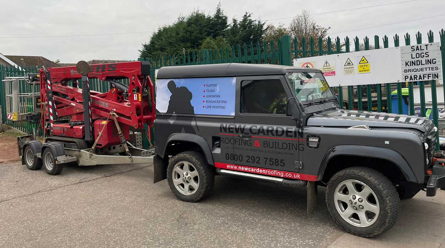 New Carden Roofing Landrover